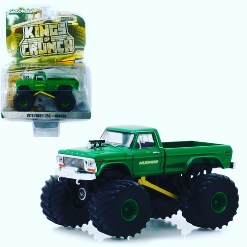 Camioneta 4x4 Greenlight De Kings Of Crunch (hotwheels)