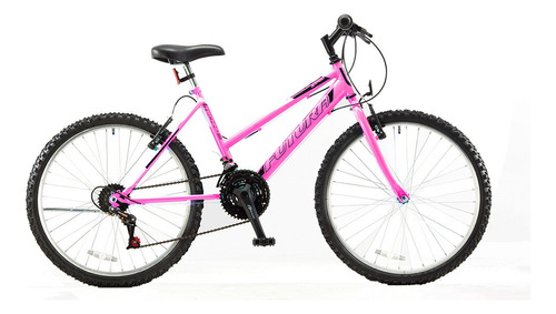 Bicicleta Mtb Mountain Futura Techno R29 21v Aluminio Rex Color Rosa