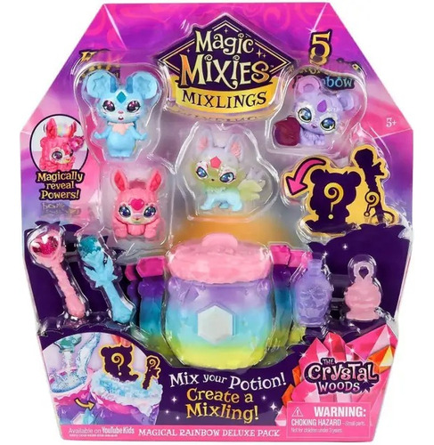 Magic Mixies Pack X5 Figuras Mixlings