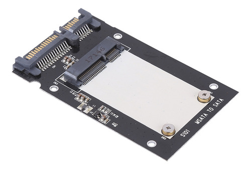 Metal Msata A 2.5 Sata Iii Hdd Ssd Convertidor Adaptador Con