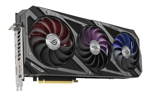 Imagen 6 de 10 de Placa De Video Asus Rtx 3080 Rog Strix Gaming Oc 10g Nvidia