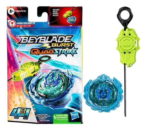 Beyblade Burst Quadstrike Hydra Poseidon Hasbro Original