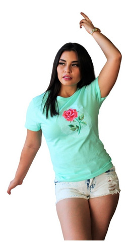 Blusa Bordada Modelo Bella