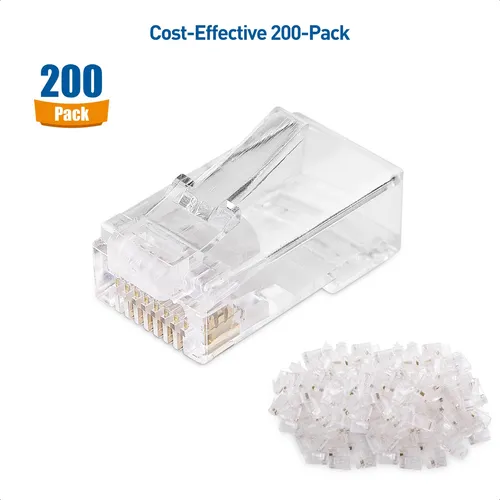 Conectores Rj45 Cable Matters Cat 6 Pass Through, Paquete De
