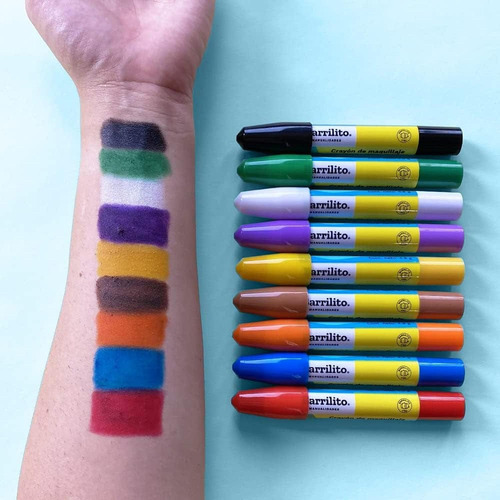 Crayones Pintacaritas Barrilito C/9pz Surtido