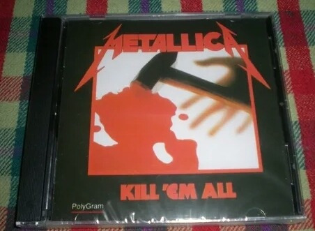 Cd Metallica Kill 'em All Lacrado