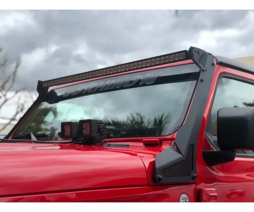 Imagen 5 de 6 de Diadema Go Rhino Barra Led De 50 Para Jeep Jl Gladiador