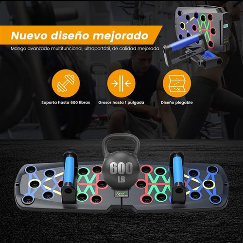 Push Up Board Ejercicio Casa,tabla Flexiones Multiposiciones