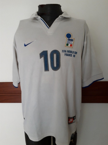 Camiseta De La Selección Italia Año 1998 Talle M Nike