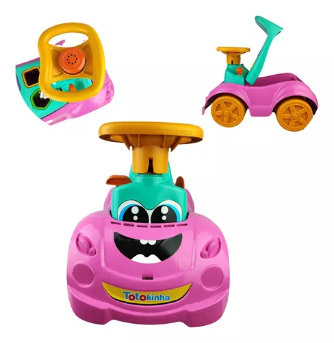 Triciclo Infantil Totokinha Andador Carrinho Didatico Motoca