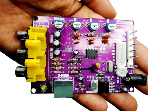 Conversor Video Rgb Games Para Video Composto Svideo Mvs/cps