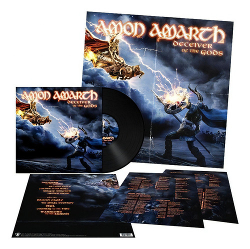 Lp Amon Amarth - Deceiver Of The Gods, Vinil Importado, Ger. Versão do álbum Remasterizado