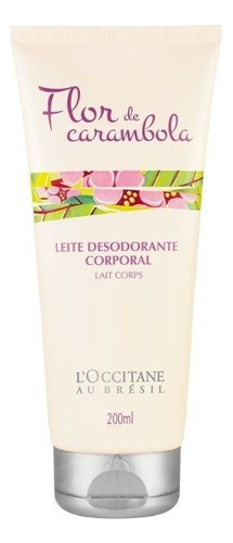 Leite Desodorante Corporal Flor De Carambola 200ml Loccitane