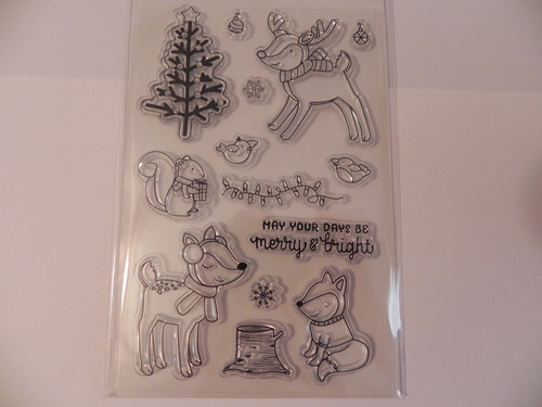 Recuerdos  tampon Para Sello Transparente Woodland Critters