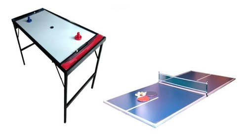 P R O M O Combo Mesa Tejo De Aire Plegable + Tapa Ping Pong