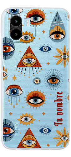 Funda Para Xiaomi Ojo Turco Nazar Talismán Con Tu Nombre