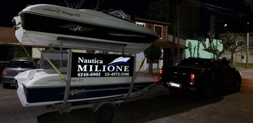 Imagen 9 de 15 de Lancha Open 3v Tango 470 Power Tec 40 Hp Nautica Milione 1