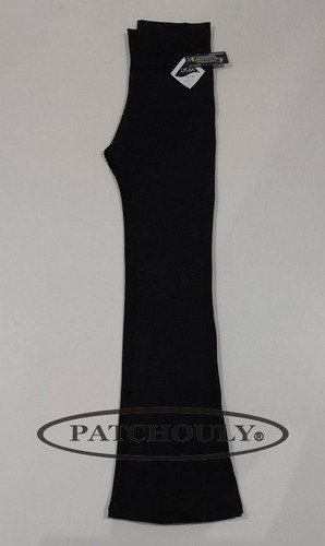 Imagen 6 de 7 de Calza Oxford Algodon Lycra Leggins Tiro Alto Faja Reforzada