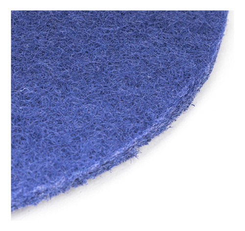 4 Almohadillas Para Fregona Giratoria De Microfibra De Azul