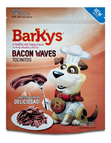 Barkys Bacon Waves 500 Gr