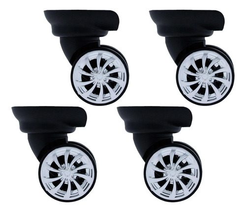 4 Uds Ruedas Giratorias Ruedas Para Maletas De Equipaje,