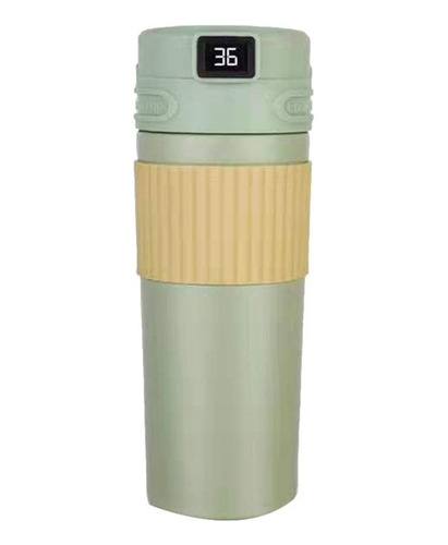 Vaso Térmico C/ Sensor Temperatura Botella 480 Ml Acero Inox