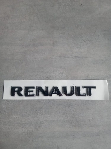 Imagen 1 de 1 de Emblema Letras Renault Para Megane Ii (baul)