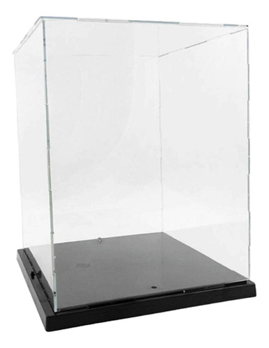 Vitrina Transparente Acrílica Cubo De Caja De Mostrador