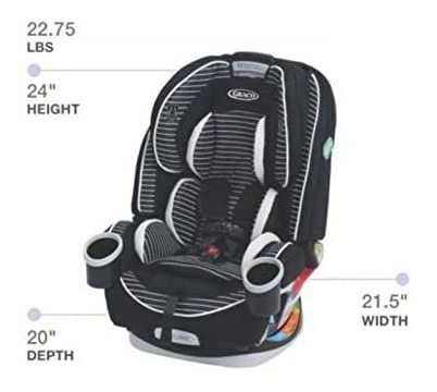 Silla Graco Convertible De Bebe Para Carro 4 En 1