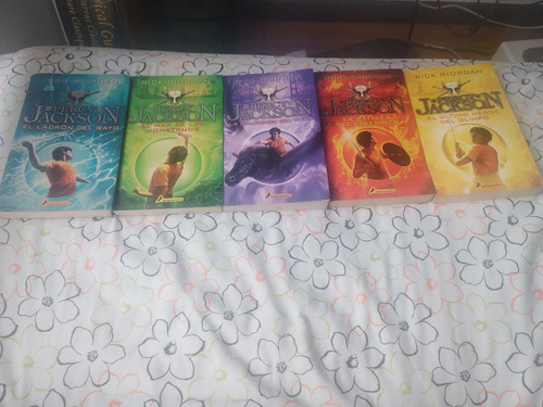 Libros De Percy Jackson Saga Completa Del 1 Al 5