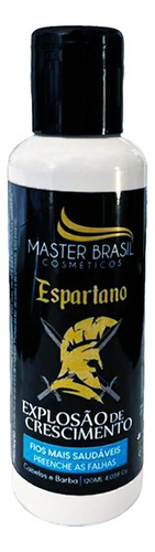 Shampoo Preenchedor De Barba Cobre Falhas Espartano 120ml