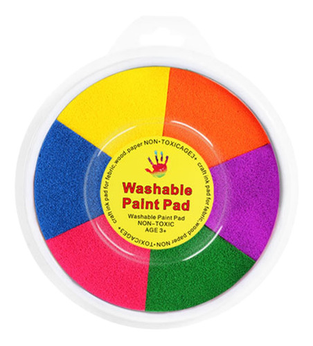 Imagen 2 de 12 de Sellos De Almohadilla De Tinta Para Manualidades 7 Colores