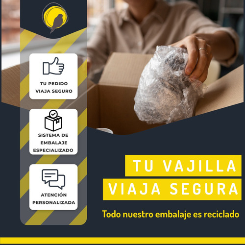 Set Camping Canasta Conservadora Vajilla Rayada Refrigerant