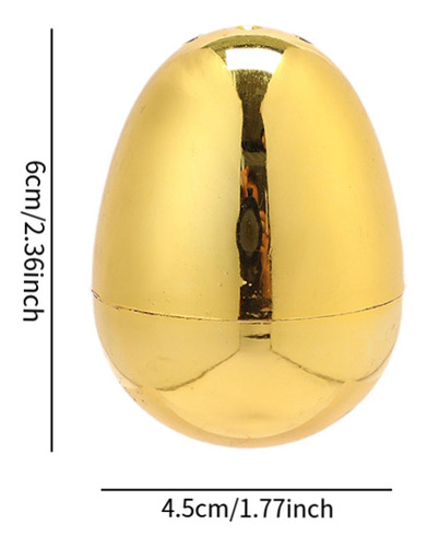 20x Huevos De Pascua Dorados Cestas De Huevos De Pascua
