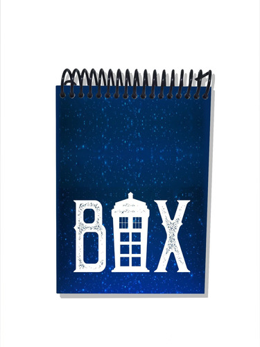 Imagem 2 de 2 de Caderneta Capa Dura Serie Doctor Who Think Outside The Box