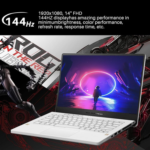 Laptop Asus Rog Zephyrus Ryzen 7 5800hs Rtx 3060 40gb Ram 1
