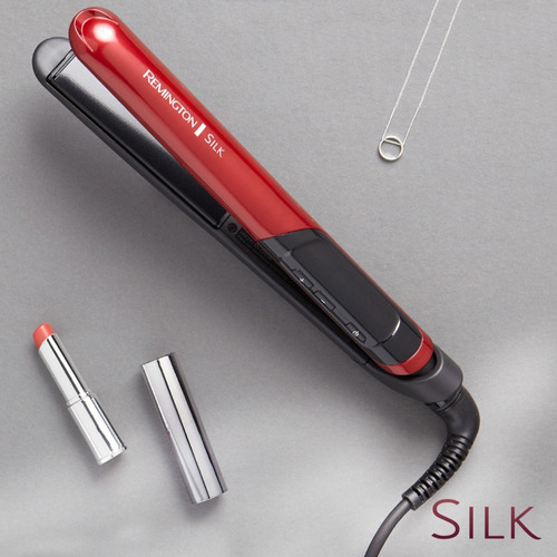 Planchita De Pelo Remington Professional Silk S9600 Roja 220 Rojo