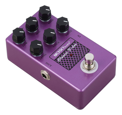 Moskyaudio Pedal Simulador Altavoz F-der Para Guitarra Bajo