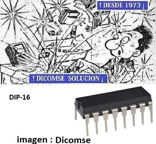 Mc1408 L6lineal Conversor Digital - Analogico Dil-16