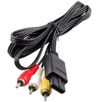 Comprar Cabo Av Áudio Vídeo Snes Super Nintendo\u002Fn64\u002Fgame Cube Novo!!