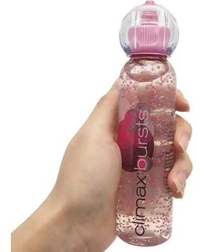 Lubricante Bursts Rosa Base Agua Vitamin E Hormigueo Multi O Sabor Sin Sabor