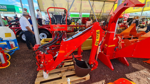 Retroexcavadora Mini Para Tractores Desde 15hp, Completa