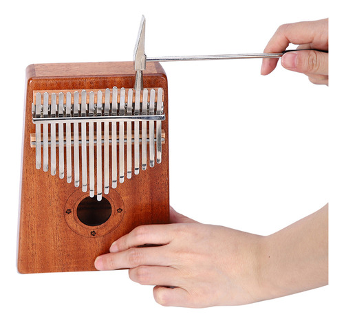 Kalimba Gecko K17m Thumb, Madera De Caoba, 17 Teclas + Sound