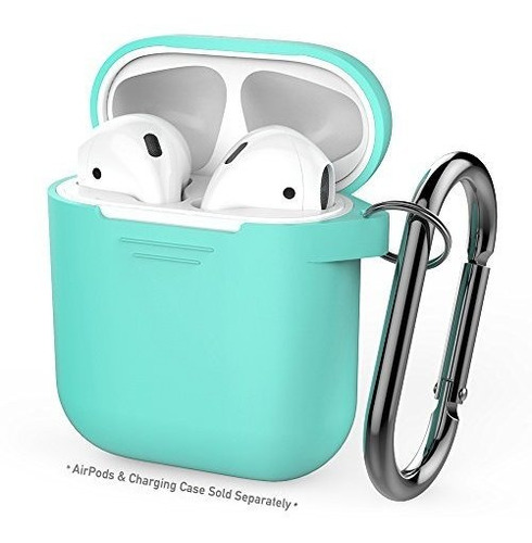 Funda AirPods Funda Protectora Completa  Verde Menta