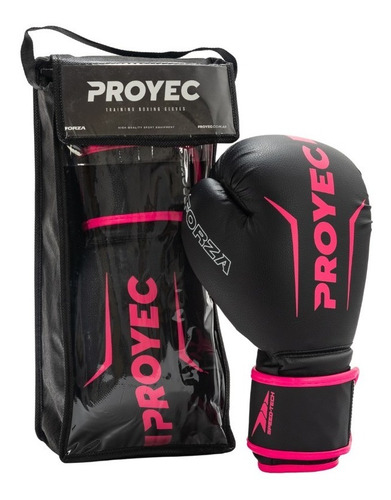 Guantes Boxeo Proyec Kick Muay Thai  Importados + Bolso