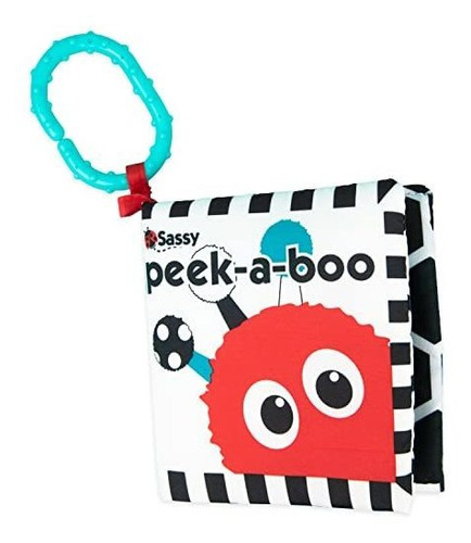 Sassy Peek-a-boo Activity Book With Attachable Link Hbvnn