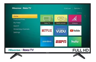 Smart TV Hisense H4F Series 43H4030F LED Roku OS Full HD 43" 120V