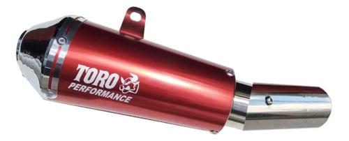 Escape Toro T-4 Vermelho + Link Pipe Inox Cb 500 1998/2004