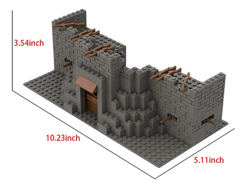Baenrcy Montain Cave Building Blocks Kit De Ladrillos De Con