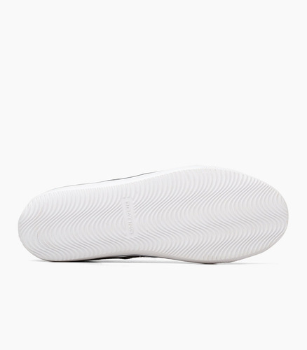 Imagen 4 de 5 de Zapatillas Boating Vintage Cuero Blanco Para Hombre